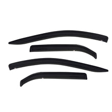 Load image into Gallery viewer, Westin 1999-2016 Ford Super Duty Crew Cab (All) Wade Slim Wind Deflector 4pc - Smoke