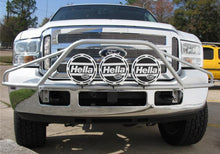 Load image into Gallery viewer, N-Fab Pre-Runner Light Bar 99-07 Ford F250/F350 Super Duty/Excursion - Gloss Black