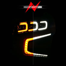 Load image into Gallery viewer, ANZO 21-23 Chevy Tahoe/Suburban LED Light Bar Style Headlights Black w/ Sequential DRL (Left Side)