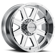 Load image into Gallery viewer, Raceline 940C Hostage 16x8in / 5x139.7 BP / 0mm Offset / 106.5mm Bore - Chrome Wheel