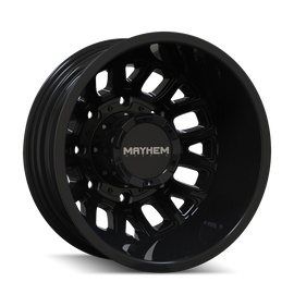 Mayhem Cogent Dually 8107D 17x6.5 8-200 BP -142mm Offset 142mm Bore Gloss Black