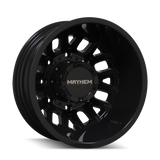 Mayhem 8107D Cogent Dually 17x6.5 / 8x165.1 BP / -142mm Offset / 121.3mm Hub Gloss Black Wheel