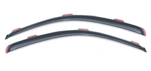Load image into Gallery viewer, AVS smoke in-channel Ventvisor window deflectors installed on 2017-2026 Ford F-250 Super Duty standard cab, 2-piece set