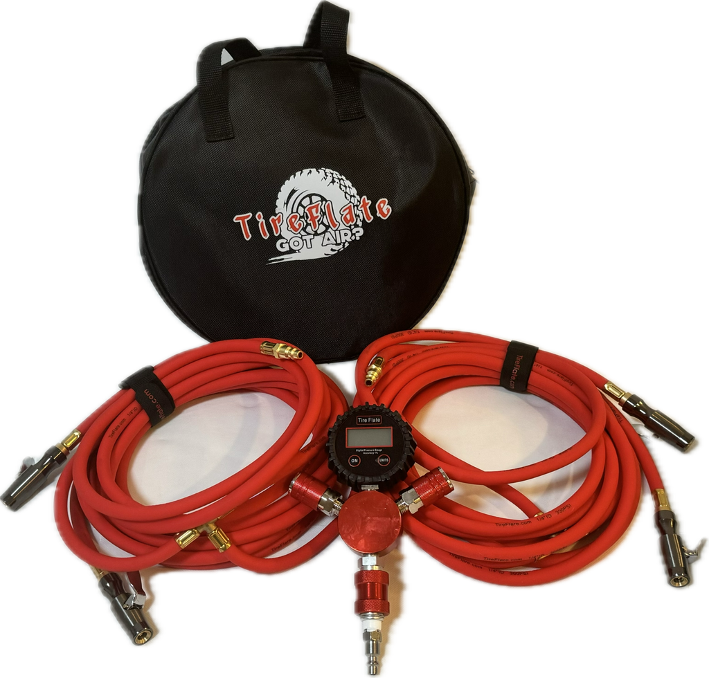 LN-156 Long Nose Chuck, 4 Tire Inflation/Deflation High Quality System for 4 door Trucks W/Bag
