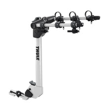 Load image into Gallery viewer, Thule Helium Pro 3 - Hanging Hitch Bike Rack w/HitchSwitch Tilt-Down (Up to 3 Bikes) - Silver
