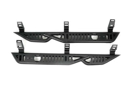 DV8 Offroad 24-25 Toyota Land Cruiser OE Plus Side Steps - Black Steel