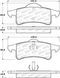 StopTech Street Select Brake Pads