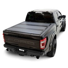Load image into Gallery viewer, Westin 15-25 Ford F-150 5ft. 7in. Bed Hard Tri-Fold Tonneau Cover - Black