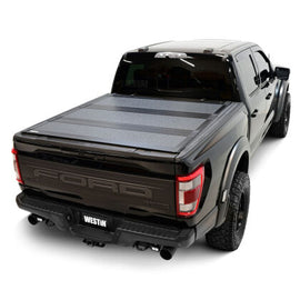 Westin 15-25 Ford F-150 5ft. 7in. Bed Hard Tri-Fold Tonneau Cover - Black