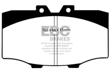 Load image into Gallery viewer, EBC 84-88 Toyota 4 Runner 2.4 Greenstuff Front Brake Pads