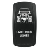 sPOD Rocker JK Underbody Lights Switch
