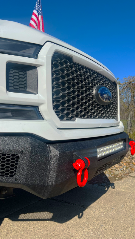 Fishbone Offroad 18-20 Ford F150 Pelican Front Bumper - Black Texture