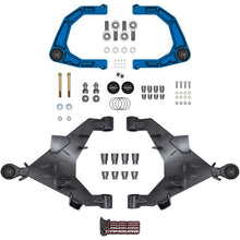 Load image into Gallery viewer, Camburg 22-25 Toyota Tundra 2WD/4WD Blue KINETIK Uniball Trail Series Long Travel Kit w/ Billet UCA