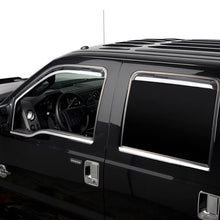 Load image into Gallery viewer, Putco 99-16 Ford SuperDuty Crew Cab (Set of 4) Element Chrome Window Visors