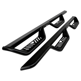 Westin 07-18 Jeep Wrangler JK Unlimited Outlaw Drop Nerf Step Bars - Black