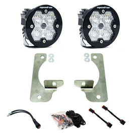 Baja Designs 18-25 JL/JT / 20-25 Gladiator Rubicon Bumper Squadron-R Sport 2.0 Fog Kit (WC) - Clear