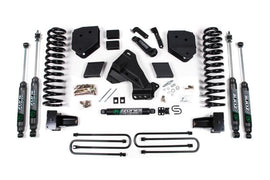 Zone Offroad 20-21 Ford F-250/F-350 6in Radius Arm Drop Suspension Lift System - Nitro Shocks Diesel
