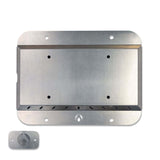 Artec Industries 07-18 Jeep Wrangler JK Spare Tire Delete Kit - Bare Aluminum