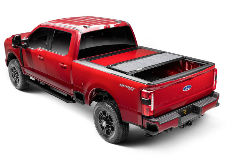 UnderCover 17-20 Ford Super Duty 80.4in Fusion Bed Cover - Ruby Red