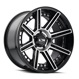 ION Type 149 20x10 / 8x170 BP / -24mm Offset / 125.2mm Hub Black/Machined Wheel