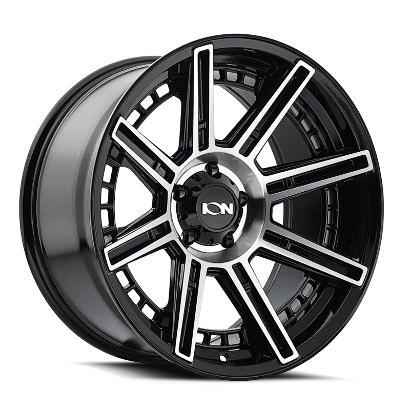 ION Type 149 20x10 / 5x127 BP / -24mm Offset / 78.1mm Hub Black/Machined Wheel