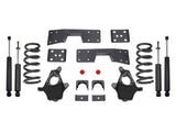 MaxTrac 99-06 GM C1500 2WD V6 4in/6in Lowering Spindle Kit