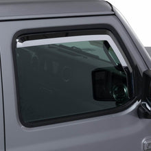 Load image into Gallery viewer, Putco 20-21 Jeep Gladiator JT/JL Element Chrome Window Visors (Front Only)