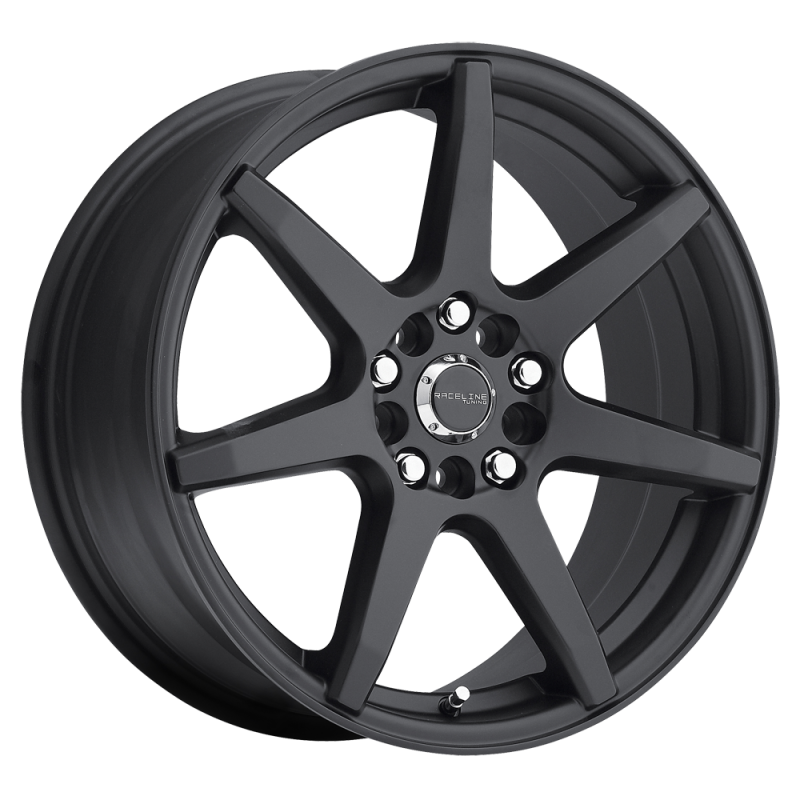 Raceline 131B Evo 16x7in / 4x100/4x108 BP / 40mm Offset / 72.62mm Bore - Satin Black Wheel