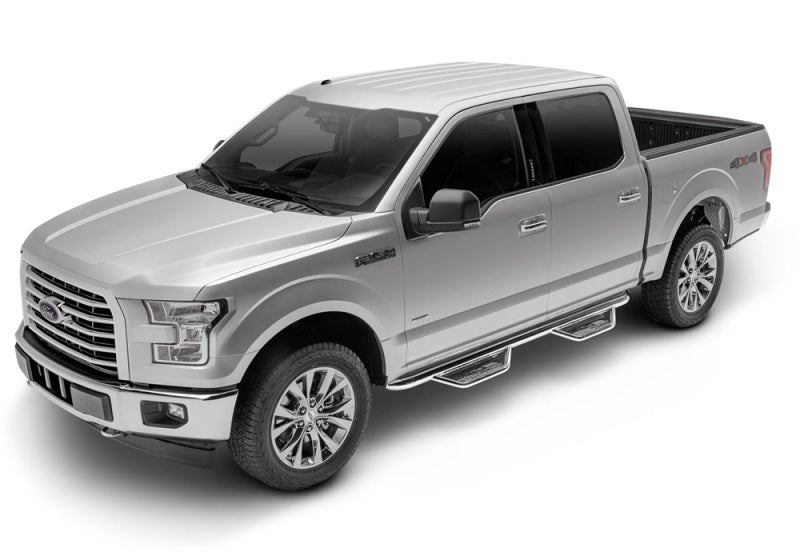 N-Fab 2022 Toyota Tundra CrewMax (All Beds) SRW Podium SS - Cab Length - 3in - Polished SS