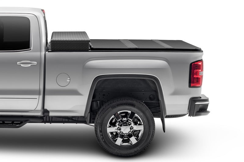 Extang 22-23 Toyota Tundra 6ft 7in Bed (w/ or w/o Rail System) Solid Fold 2.0 Toolbox