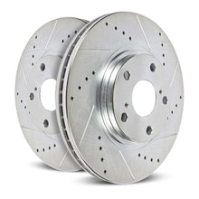 Load image into Gallery viewer, Power Stop 07-11 Dodge Nitro Front Evolution Drilled &amp; Slotted Rotors - Pair