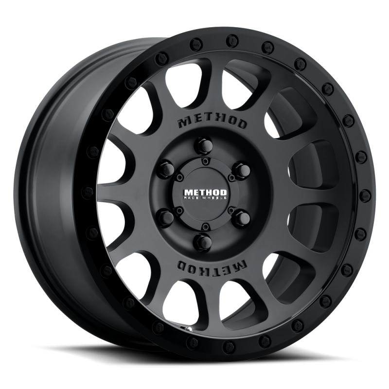 Method MR305 NV 18x9 +18mm Offset 8x6.5 130.81mm CB Double Black Wheel