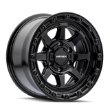 Mayhem 8306 Ridgeline 17x8.5 / 6x139.7 BP / 6mm Offset / 106.1mm Hub Satin Black Wheel
