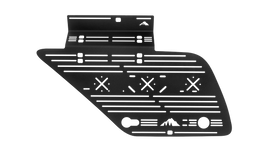 4th Gen 4Runner Window Panel