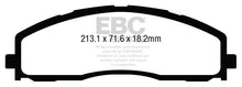 Load image into Gallery viewer, EBC 13+ Ford F250 (inc Super Duty) 6.2 (2WD) Ultimax2 Front Brake Pads