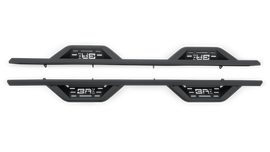 Body Armor 4x4 07-19 Chevrolet Silverado 2500/3500 Crew Cab Ambush Side Steps - Black