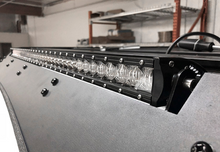 Load image into Gallery viewer, Cali Raised 40 Cut-Out Prinsu Roof Rack Slim Led Light Bar Bracket Kit - W/ 42 Inch Slim Led Light