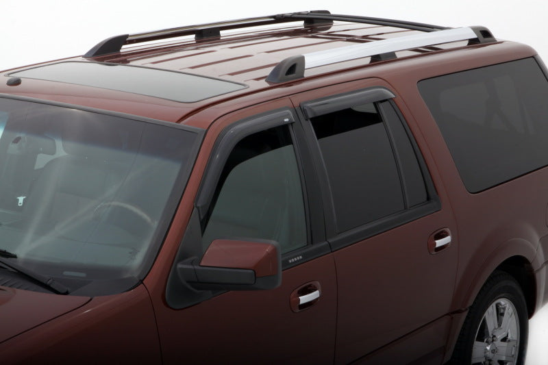 AVS Ventvisor smoke window deflectors outside mount on 1998-2018 Lincoln Navigator, 4-piece set