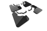 Rally Armor 24-26 Lexus GX 550 Luxury Black UR Mud Flap - Metallic Black Logo