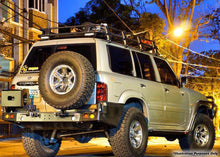 Load image into Gallery viewer, Dobinsons Rear Bumper With Swing Outs for Nissan Patrol Y61 GU 1998-2004 (BW80-4110)