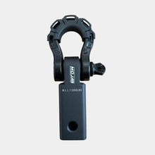 Load image into Gallery viewer, 2'' Aluminum Hitch Receiver with Steel D-Shackle (LIFETIME WARRANTY)