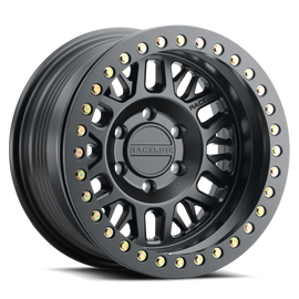 Raceline RT951B Ryno 17x9in / 6x135 BP / -12mm Offset / 87.1mm Bore - Satin Black Beadlock Wheel