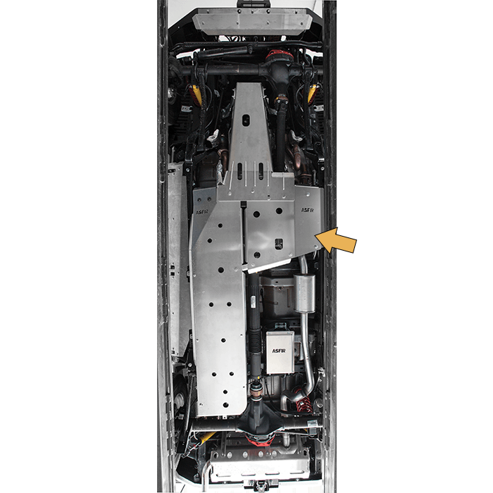 Jeep Wrangler JK Transfer Case Skid Plate | LWB/SWB