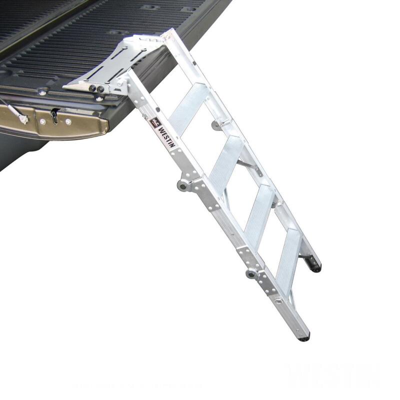 Westin Truck-Pal Tailgate Ladder - Aluminum