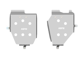 Dacia Duster & Bigster Fuel Tank Skid Plate (2 Pcs)