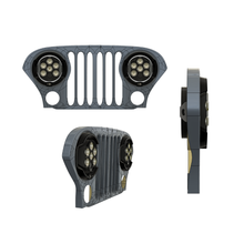 Load image into Gallery viewer, LP6 Headlight Bezel &amp; Mount for Jeep CJ (1955-1983)