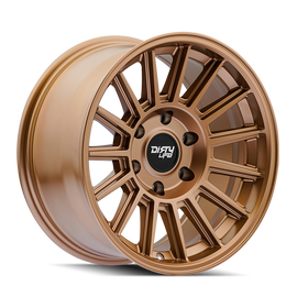 Dirty Life Journey 9316 17x8.5 / 5-127 BP / 0mm Offset / 78.1mm Hub Matte Bronze Wheel