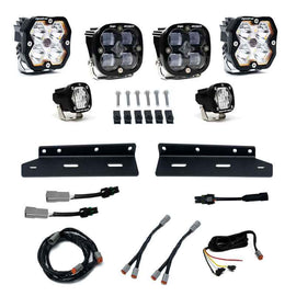 Baja Designs 21-25 Ford Raptor Squadron 2.0 Sport/S1 Fog Pocket Kit (Squadron SAE Fog) - Clear