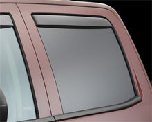 Load image into Gallery viewer, WeatherTech 14+ Chevrolet Silverado 1500 Rear Side Window Deflectors - Dark Smoke