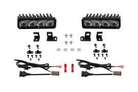 Diode Dynamics 24-26 Toyota 4Runner Fog SS6 Sport LED Kit Yellow 3000K